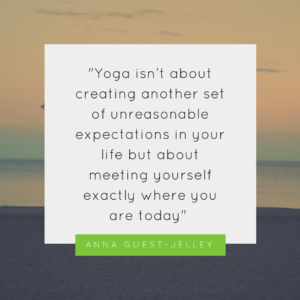 Yoga isn't about quote