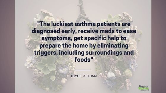 Luckiest asthma patients quote